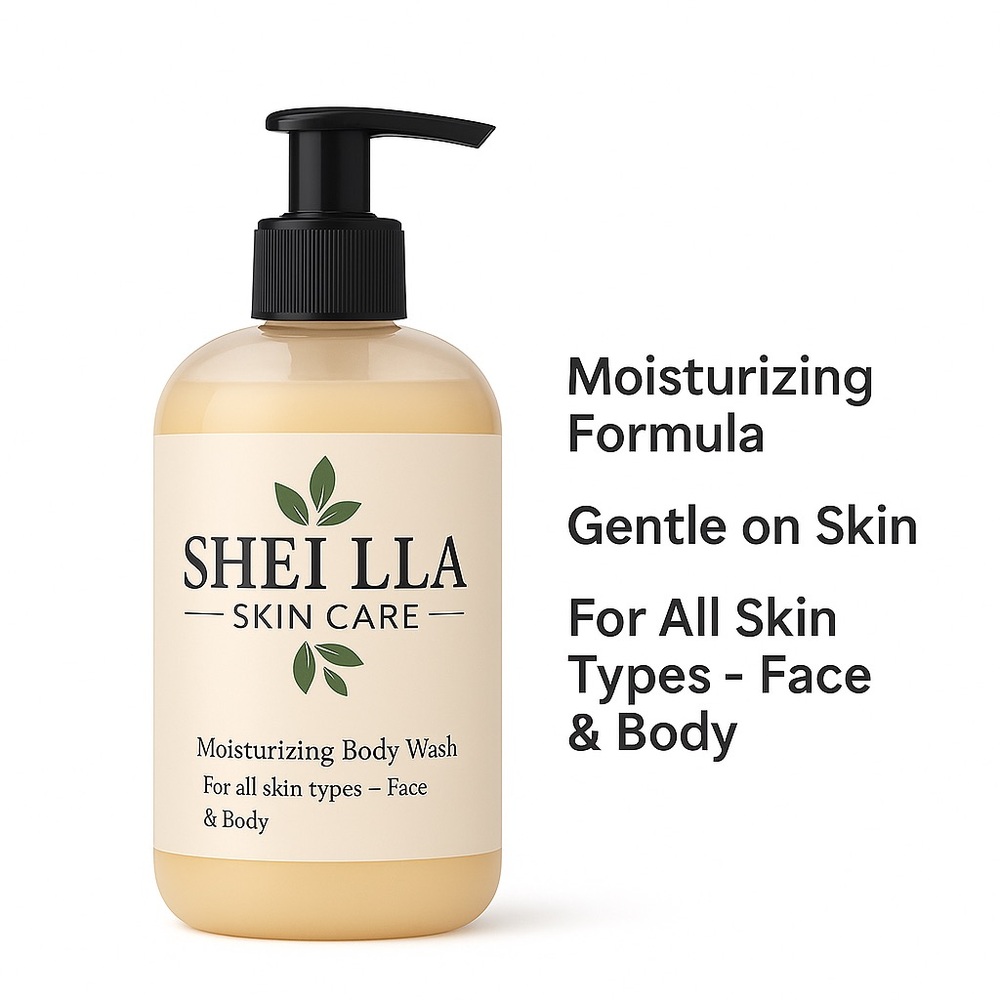 Sheilla Skin Care Moisturizing Body Wash - Cream